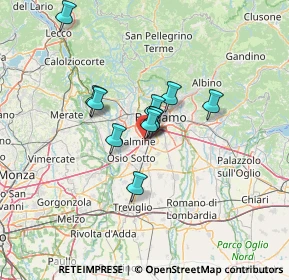 Mappa Via Friuli, 24044 Dalmine BG, Italia (9.24182)