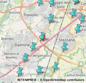 Mappa Via Friuli, 24044 Dalmine BG, Italia (2.86067)