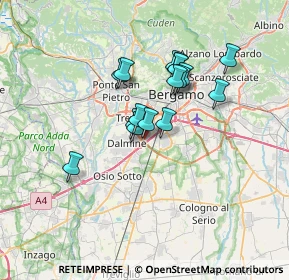 Mappa Via Friuli, 24044 Dalmine BG, Italia (5.23813)