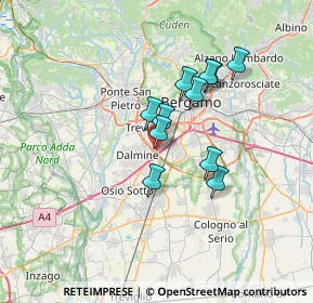 Mappa Via Friuli, 24044 Dalmine BG, Italia (5.19091)