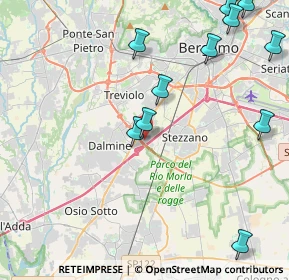 Mappa Via Friuli, 24044 Dalmine BG, Italia (5.49167)