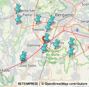 Mappa Via Friuli, 24044 Dalmine BG, Italia (3.7475)