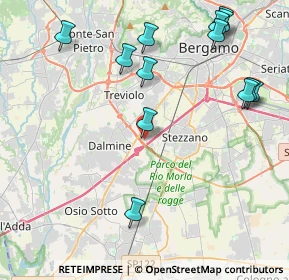 Mappa Via Friuli, 24044 Dalmine BG, Italia (4.99615)