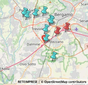 Mappa Via Friuli, 24044 Dalmine BG, Italia (3.46545)