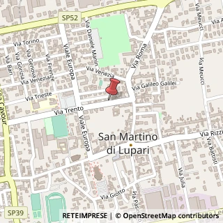 Mappa Via Trento, 8, 35018 San Martino di Lupari, Padova (Veneto)