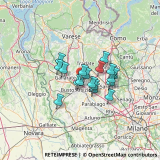 Mappa Via Como, 21058 Solbiate Olona VA, Italia (9.23778)