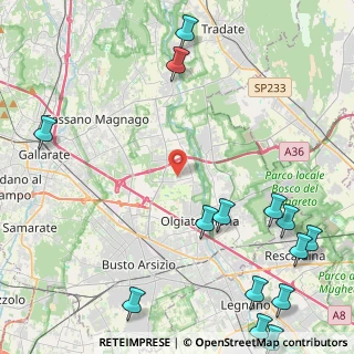 Mappa Via Como, 21058 Solbiate Olona VA, Italia (6.55143)
