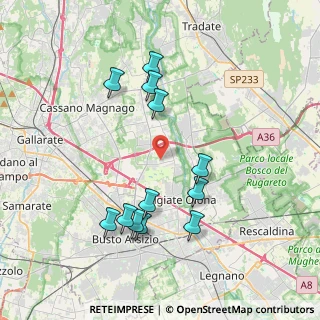 Mappa Via Como, 21058 Solbiate Olona VA, Italia (3.8325)