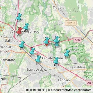 Mappa Via Como, 21058 Solbiate Olona VA, Italia (3.71818)