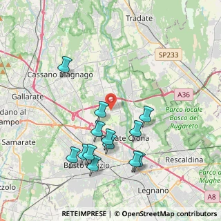 Mappa Via Como, 21058 Solbiate Olona VA, Italia (3.99769)