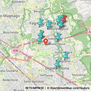 Mappa Via Como, 21058 Solbiate Olona VA, Italia (1.75462)
