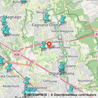 Mappa Via Como, 21058 Solbiate Olona VA, Italia (3.842)