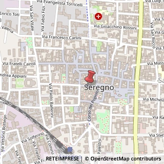 Mappa Via Umberto I, 23, 20038 Seregno, Monza e Brianza (Lombardia)