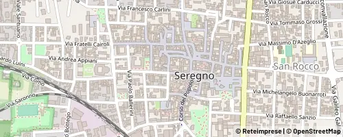 Mappa Seregno