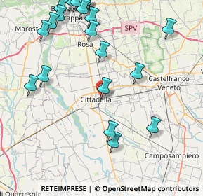 Mappa Via San Giovanni, 35013 Cittadella PD, Italia (10.3975)