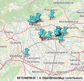 Mappa Via S. Giovanni, 35013 Cittadella PD, Italia (11.21125)