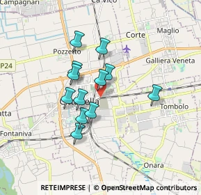 Mappa Via S. Giovanni, 35013 Cittadella PD, Italia (1.31917)