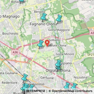 Mappa Via Genova, 21058 Solbiate Olona VA, Italia (3.82588)