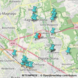 Mappa Via Genova, 21058 Solbiate Olona VA, Italia (2.57947)