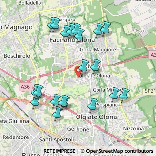Mappa Via Genova, 21058 Solbiate Olona VA, Italia (2.23)