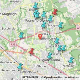 Mappa Via Genova, 21058 Solbiate Olona VA, Italia (2.48118)
