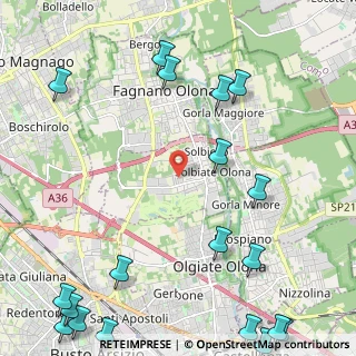 Mappa Via Genova, 21058 Solbiate Olona VA, Italia (3.4725)