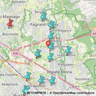Mappa Via Genova, 21058 Solbiate Olona VA, Italia (2.47143)