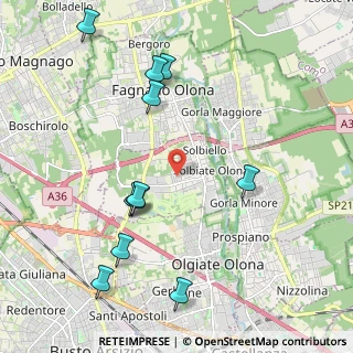 Mappa Via Genova, 21058 Solbiate Olona VA, Italia (2.32273)