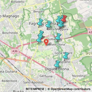 Mappa Via Genova, 21058 Solbiate Olona VA, Italia (1.74154)
