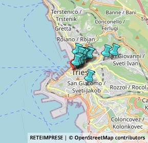 Mappa Galleria Protti Arrigo, 34121 Trieste TS, Italia (0.65733)