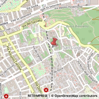 Mappa Via michelangelo buonarroti 52, 34141 Trieste, Trieste (Friuli-Venezia Giulia)
