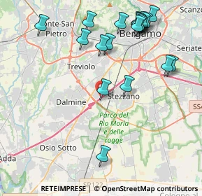 Mappa A4 Torino - Trieste, 24044 Bergamo BG, Italia (4.72684)