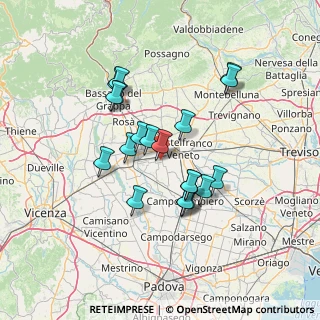 Mappa Via Rizzieri Serato, 35018 San Martino di Lupari PD, Italia (11.9435)