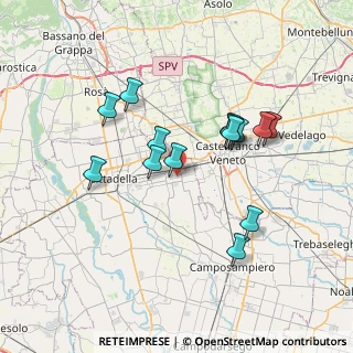 Mappa Via Rizzieri Serato, 35018 San Martino di Lupari PD, Italia (6.44071)