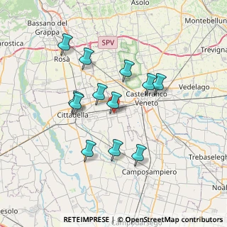 Mappa Via Rizzieri Serato, 35018 San Martino di Lupari PD, Italia (6.4175)