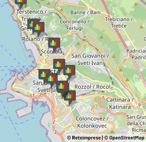 Mappa 34142 Trieste TS, Italia (1.95)