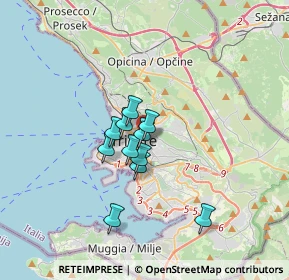 Mappa Via Michelangelo Buonarroti, 34125 Trieste TS, Italia (2.26727)