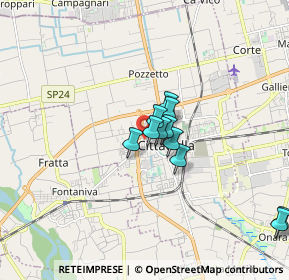 Mappa Via Giuseppe Parini, 35013 Cittadella PD, Italia (1.27818)