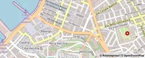 Mappa Trieste