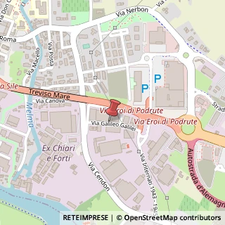 Mappa Via Galileo Galilei, 15, 31057 Silea TV, Italia, 31057 Silea, Treviso (Veneto)