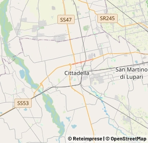 Mappa 35013 Cittadella PD, Italia (5.827)