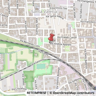 Mappa Via Andrea Appiani, 45, 20831 Agrate Brianza, Monza e Brianza (Lombardia)