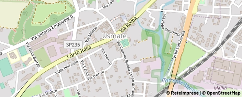 Mappa Usmate Velate