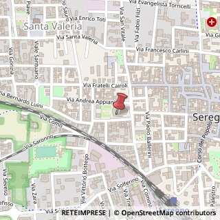 Mappa Via Marco Polo, 22, 20831 Seregno, Monza e Brianza (Lombardia)