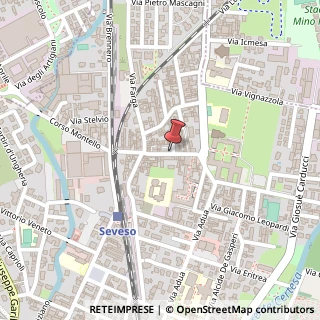 Mappa Corso Federico Borromeo, 19, 20822 Seveso, Monza e Brianza (Lombardia)