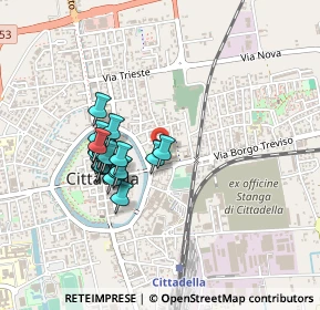 Mappa Piazzale del Milite Ignoto, 35013 Cittadella PD, Italia (0.36)