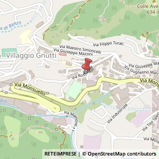 Mappa Via Rossaghe, n. 45/f, 25065 Lumezzane, Brescia (Lombardia)