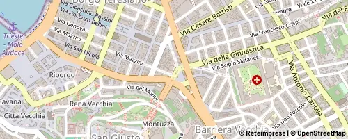 Mappa Trieste