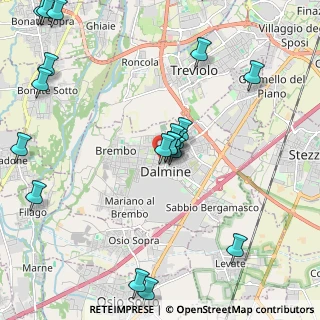 Mappa Viale M. Buttaro, 24044 Dalmine BG, Italia (2.6045)