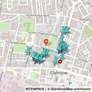 Mappa Viale M. Buttaro, 24044 Dalmine BG, Italia (0.211)